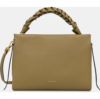 Kabelka Kožená kabelka Coccinelle E1.M50.19.02.01 zelená 81X, vel. ONE SIZE