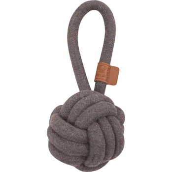 Hračka pro psa M-Pets Coto bavlněná hračka uzel, šedý 8cm