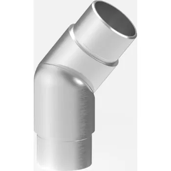 Hahn Steel Spoj pro madlo D42,4x2 mm - Nerez AISI 304, brus