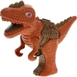 Dinoworld dinosaurus 17cm na baterie se světlem a zvukem vytvářející páru