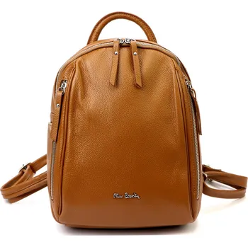 Městský batoh Dámský kožený batoh Pierre Cardin 1858 FRZ camel