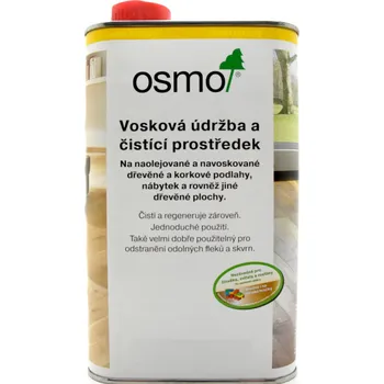 barva a nátěr na dřevo OSMO Color 3029 vosková údržba a čisticí prostředek bezbarvý