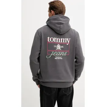 Pánská mikina Mikina Tommy Jeans DM0DM22085 šedá 90X, vel. XXL