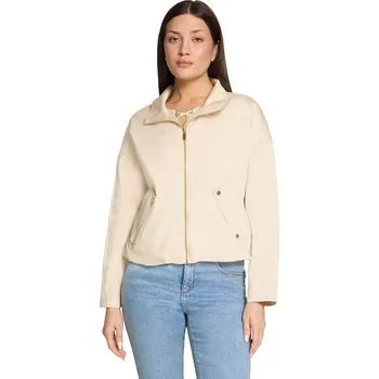 Dámská casual bunda BETTY & CO dámská ležírní bunda se zipem 4512/3170 1098 Béžová 38