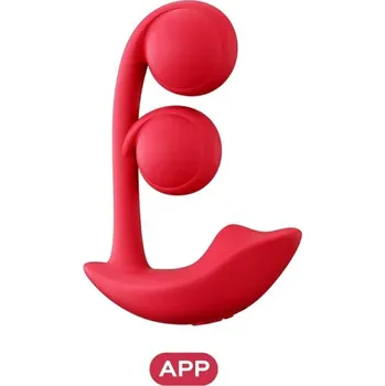 Vibrátor Vibrátor HONEY PLAY BOX MELODY App Wearable Dual červený - s kupónem KUP15 cena 1611 Kč + extra diskrétní expedice