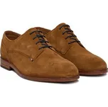 Polobotky Tommy Hilfiger Hilfiger Suede Dress Shoe FM0FM05776 Hnědá 45