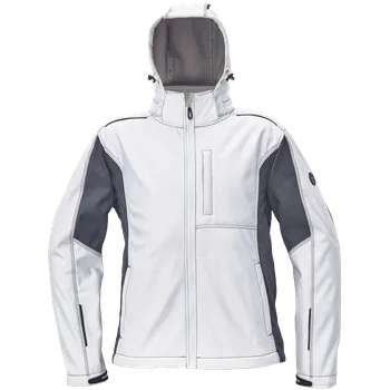 Pánská softshellová bunda CERVA DAYBORO softshell bunda Velikost: M, Barva: bílá