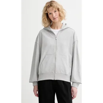 Pánská mikina Bavlněná mikina Calvin Klein LV044C211G šedá 09X, vel. XXS