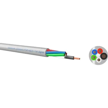 Příslušenství pro LED osvětlení Kabeltronik 424P51105 424P51105 připojovací kabel, 500 V, PVC, (Ø) 5.9 mm, 1 m