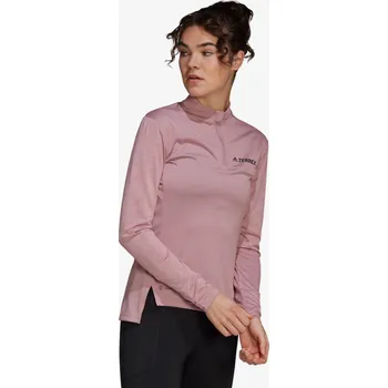 Dámské oblečení adidas W MT Half Zi LS XS 728388