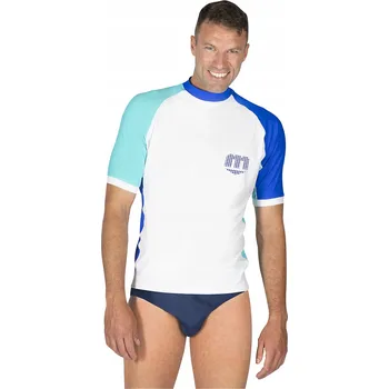 Pánské tričko Mares Rash Guard Shield 412461 bílé