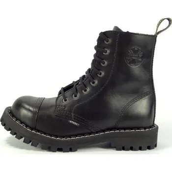 Pánská obuv Steel boty 8 dírek 113/114/O 124 Natural Blk, velikost 41