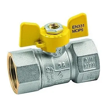 Vodovodní kohout Bugatti Kulový kohout PLYN FF motýl 1/2" DAKOTA