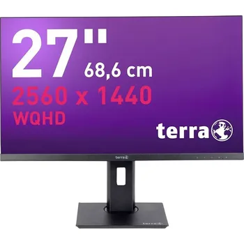 Monitor Terra 2775W LCD monitor 68.6 cm (27 palec)2560 x 1440 Pixel, 16:9, 5 ms, IPS LCD
