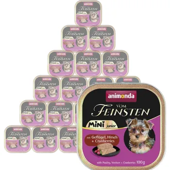 ANIMONDA Vom Feinsten mini junior drůbež/jelen 32x100g