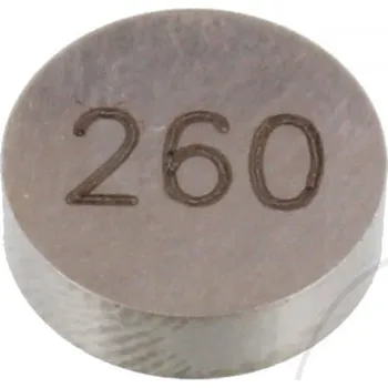 Motor automobilu JMP ventilová podložka 9.5 mm 2.60 PRX 7470443 APRILIA DORSODURO 900 ABS 17-21, MXV 450 08-15, RXV 450 06-15, RXV 550 06-13, SHIVER 900 ABS 17-18, SXV 450 06-13, SXV 550 06-15...