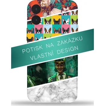 Pouzdro na mobilní telefon POTISK NA ZAKÁZKU - IPHONE KRYT typ: 15