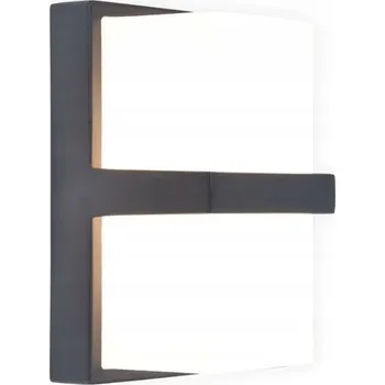 Venkovní osvětlení Venkovní nástěnné svítidlo Lutec šedé s integrovaným LED zdrojem 0 W