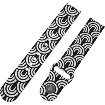 Chytré hodinky Strapido PŮLKROUŽKY řemínek 22 mm