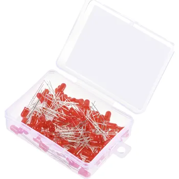 Polovodič TRU COMPONENTS LED s vývody červená kulatý 5 mm 420 mcd 30 ° 20 mA 1.8 V, 2.4 V