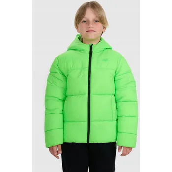 Chlapecká bunda Chlapecká prošívaná bunda se syntetickou výplní - zelená