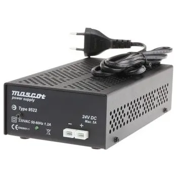 Adaptér AC/DC, výstup: 24V dc, počet výstupů: 1 5A 135W, 2kolíková UK