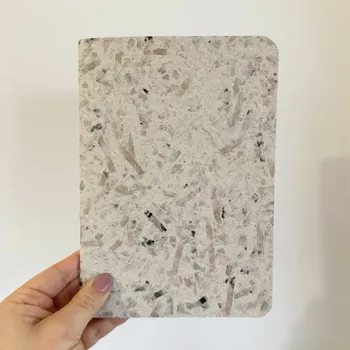 Sešit Be Nice EKO sešit hnědý z ručního papíru - upcycling