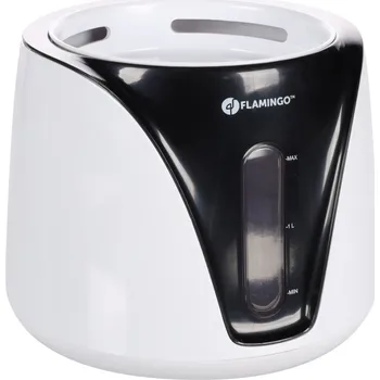 Miska pro psa Flamingo Adriana napájecí fontána 2 l bílá/černá