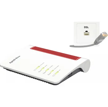 FRITZ! 7530 AX International Wi-Fi router 2.4 GHz, 5 GHz, 1800 MBit/s