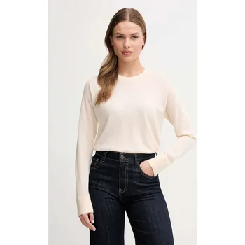 Pánský svetr Vlněný svetr United Colors of Benetton 11AHD10CV béžová 01C, vel. M