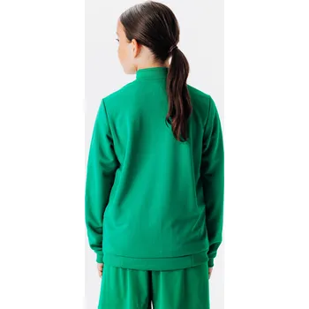 Dámská mikina KIPSTA Dětská fotbalová mikina Essential 8 LET ZELENÁ