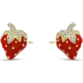 Náušnice Náušnice jahůdky 3924