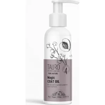 Kosmetika pro psa TAURO Olej TPL PURE NATURE MAGIC pro péči o srst psů a koček 250 ml