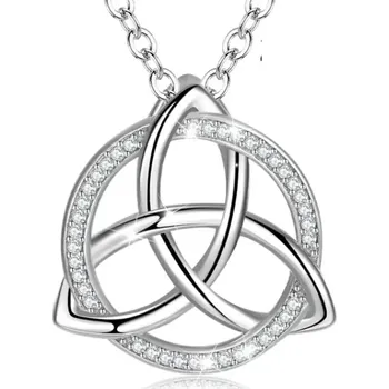 Náhrdelník For Silver Náhrdelník Trinity se zirkony - Stříbro 925