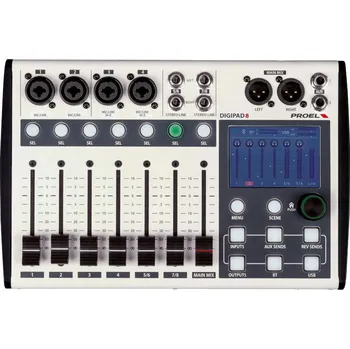 Mixážní pult DIGIPAD8 PROEL digitální mix. pult