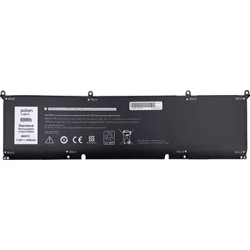 Počítač TRX Baterie Polion 69KF2 pro notebooky DELL 451-BCQI 8FCTC Precision G15 5550 XPS 9500 - 6000mAh 69Wh/ neoriginální