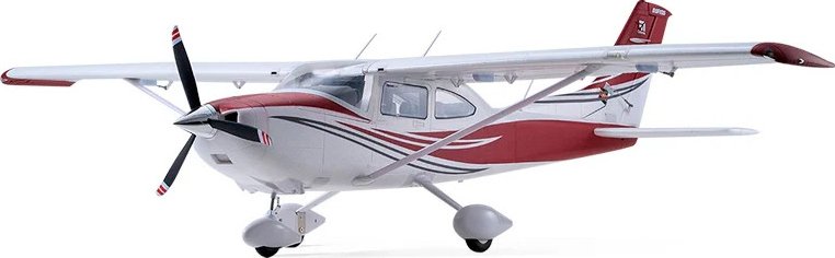 FMS 1500mm Cessna 182 PNP červená - expresní doprava