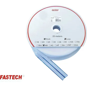 Zip FASTECH® T0401000000325 pásek se suchým zipem, zalepení hotmelt , háčková a flaušová část, (d x š) 25000 mm x 10 mm, bílá, 1 pár
