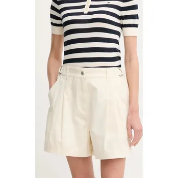 Dámské kraťasy Bavlněné šortky Barbour Cecile LST0019CR31 béžová 01X, vel. 40