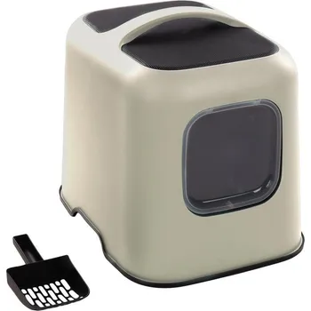 Flamingo Trudy Toaleta pro kočky Taupe 38,5x51x44,5 cm