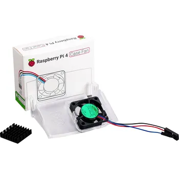 Vývojová deska Raspberry Pi® RB-Case-Fan aktivní ventilátor Vhodné pro (vývojové sady): Raspberry Pi® bílá
