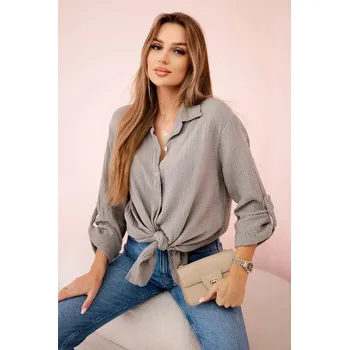 Dámská košile Bavlněná mušelínová košile oversize Fango UNI