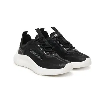 Dámské tenisky Calvin Klein Sneakersy Light Eva Run Lup Transp Ripst HW0HW02998 Černá 37