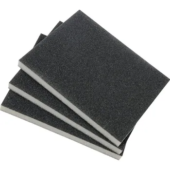 kwb 89000 Sada brusných houbiček 3 ks S jemným, dřevěným a kovovým 3 ks