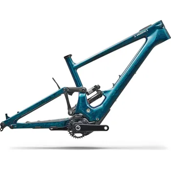 rám kola Specialized S-Works Kenevo SL Carbon Frameset - teal tint over smoke strata/dune white S3 2026, 29 2026, 29