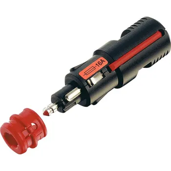 ProCar Bezpečnostní univerzální zástrčka Proudová zatížitelnost (max.)=16 A Vhodný pro Autozásuvka a běžná zásuvka Zástrčka 12 V, 24 V