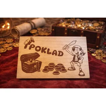 Cestovní hra Dary dřeva Jackův poklad