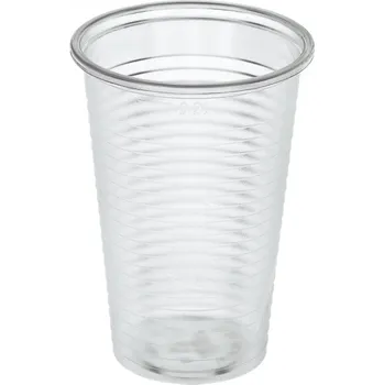 Jednorázové nádobí 100x kelímek plastový PARTY 0,2l čirý
