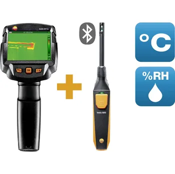 Termokamera testo 871s Baudiagnose-Set termokamera, -30 do plus 650 °C, 240 x 180 Pixel, 9 Hz, 0560 8717