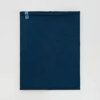 Čepice Reserved - Bavlněná tunelová šála s nášivkou - modrá - 472HW-55X - 472HW-55X-ONE